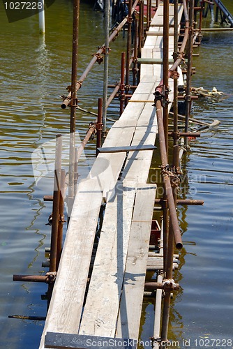 Image of Bridge over water