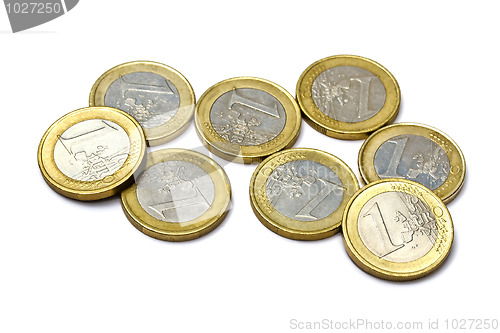 Image of euro coins