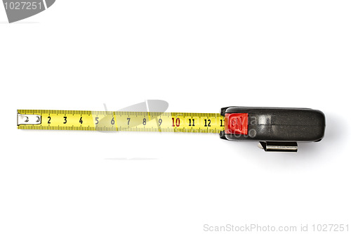 Image of Tape measure isolated 