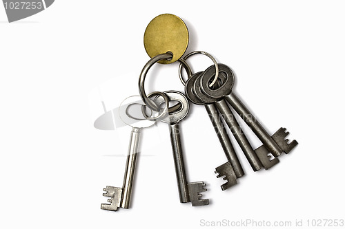 Image of A bunch of old keys