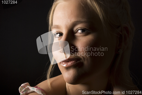 Image of  Portrait of a young girl   