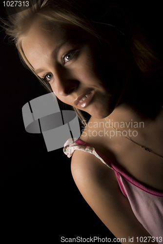 Image of Portrait of a young girl  