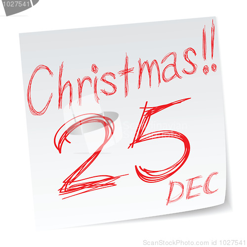 Image of christmas calendar