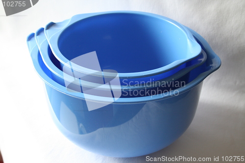 Image of Blue bowls