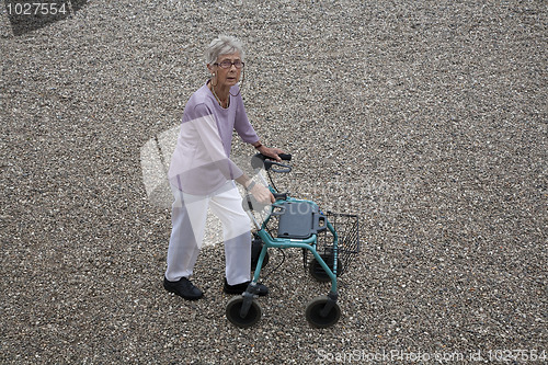 Image of Active senior walking