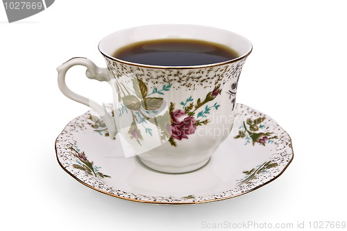 Image of Coffee in a porcelain cup