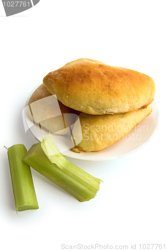 Image of Patties with rhubarb