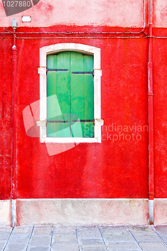 Image of Red and green