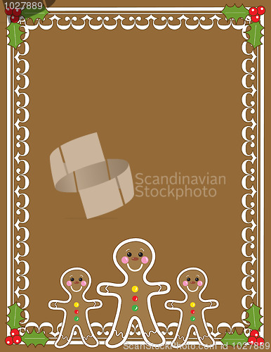 Image of Gingerbread Man Border