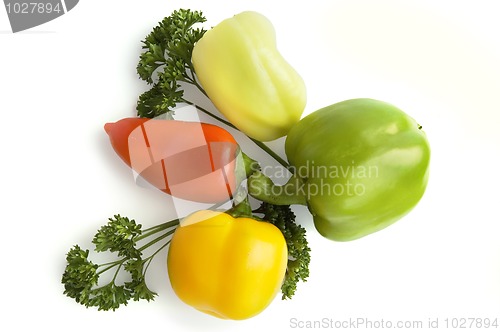 Image of Sweet pepper and parsley