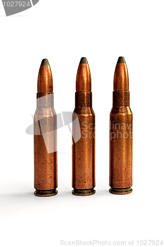 Image of Three bullets for the carbine