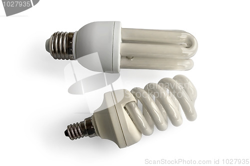 Image of Two light bulbs