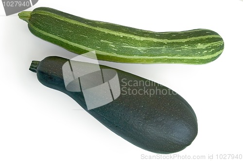 Image of Two zucchini