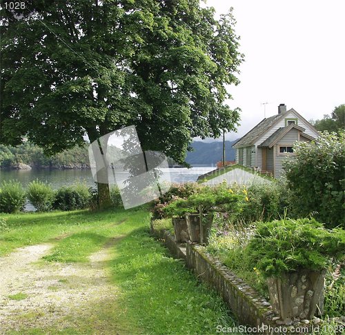 Image of House and garden West Norway