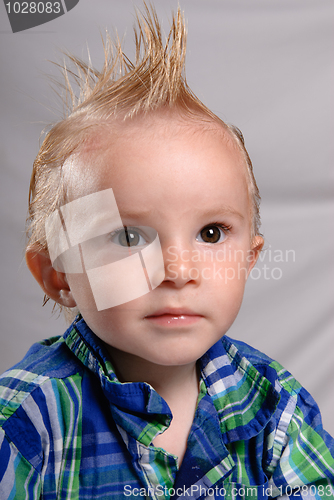 Image of Spiked Hair Toddler Boy