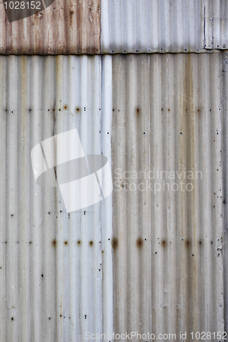 Image of Corrugated iron background