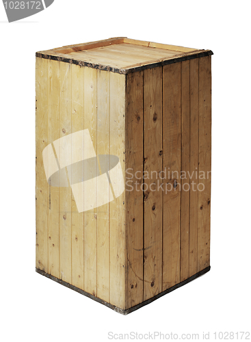 Image of Old wooden crate