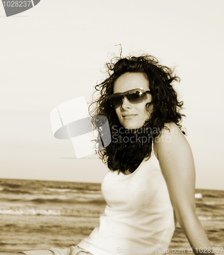 Image of Girl on the beach