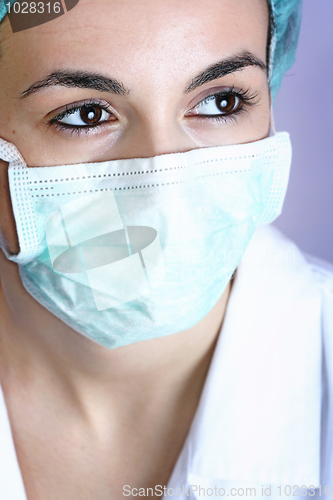 Image of Portrait of a young doctor!