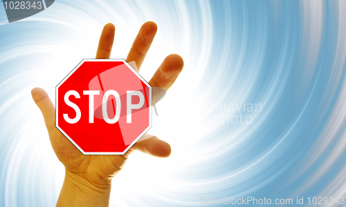 Image of Stop sign