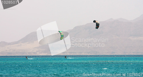 Image of Kite surfing