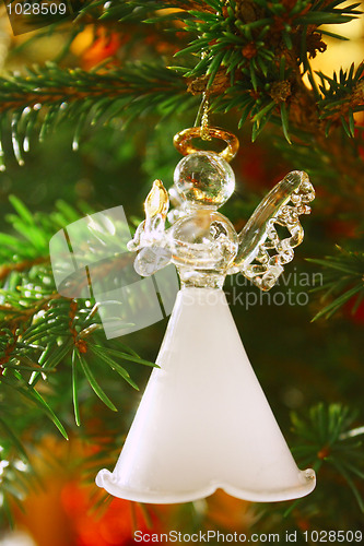 Image of Angel on Christmas tree