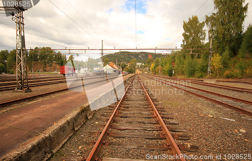 Image of Railroad station.