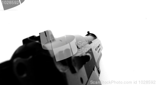 Image of automatic pistol handgun