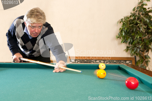 Image of Playing billiards