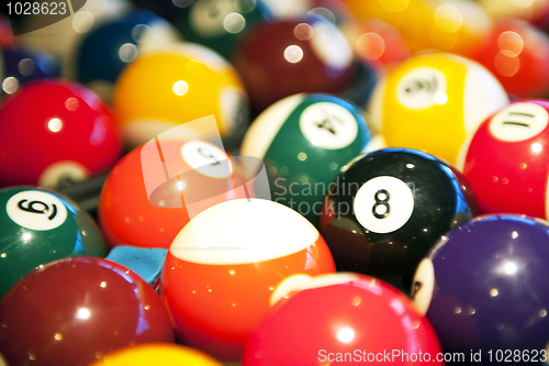 Image of pool balls