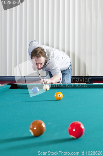 Image of Pool player