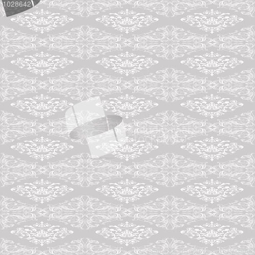 Image of Seamless wallpaper of classic floral pattern 