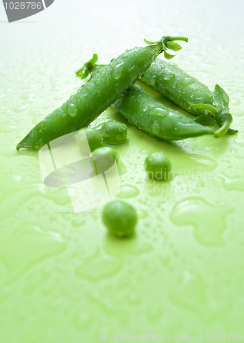 Image of Washed green peas