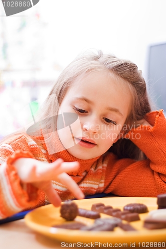 Image of Chocolate eating