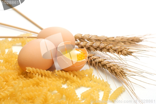 Image of Egg, pasta and wheat