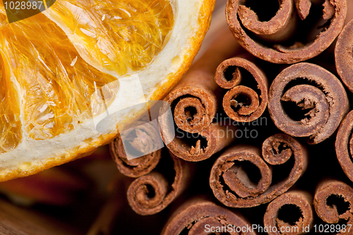 Image of Cinnamon and dried Orange