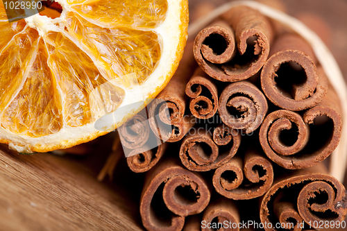 Image of Cinnamon and dried Orange