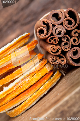 Image of Cinnamon and dried Orange