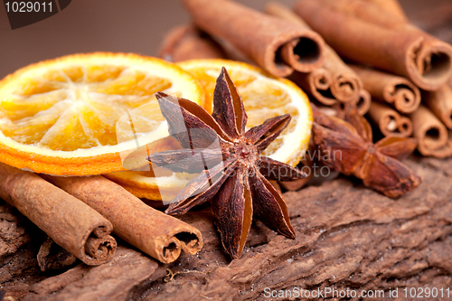 Image of Orange with Cinnamon and Anise