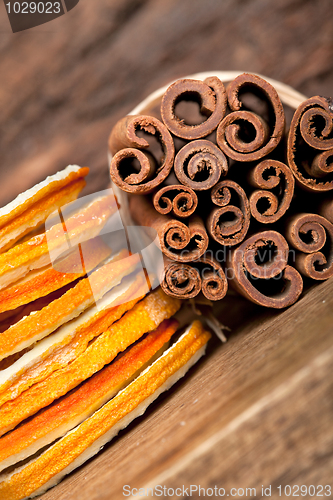 Image of Cinnamon and dried Orange