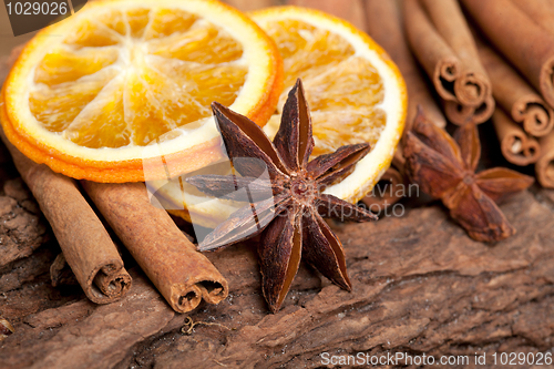 Image of Orange with Cinnamon and Anise