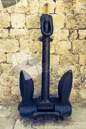 Image of Old Croatian anchor