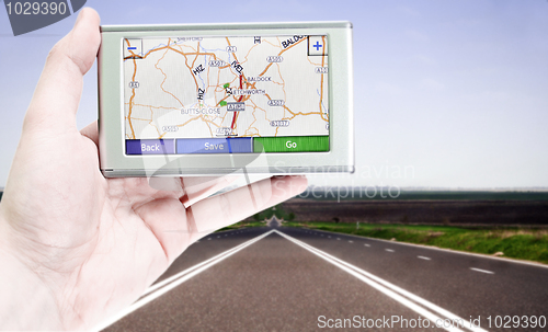 Image of GPS screen