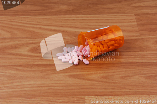 Image of Orange pills.