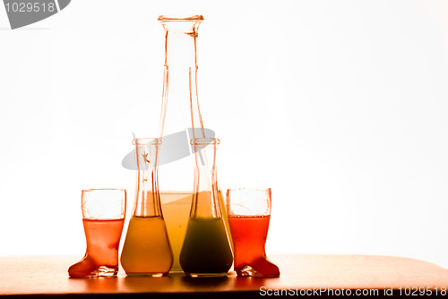 Image of Different liquids