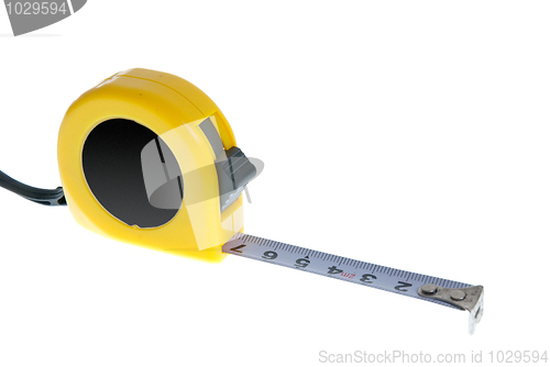 Image of Opened tape measure