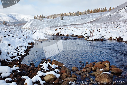 Image of Altai under snow