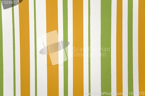 Image of orange, green vertical striped texture