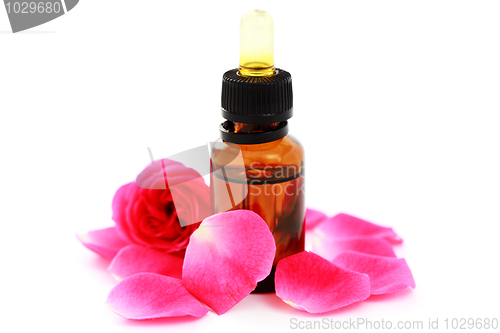 Image of rose essential oil