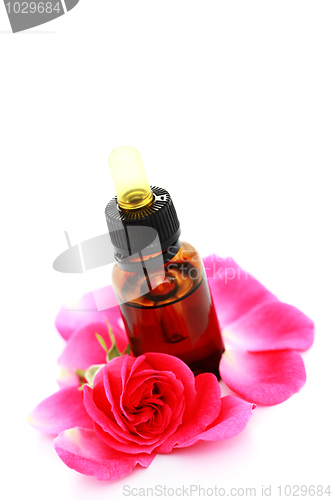 Image of rose essential oil